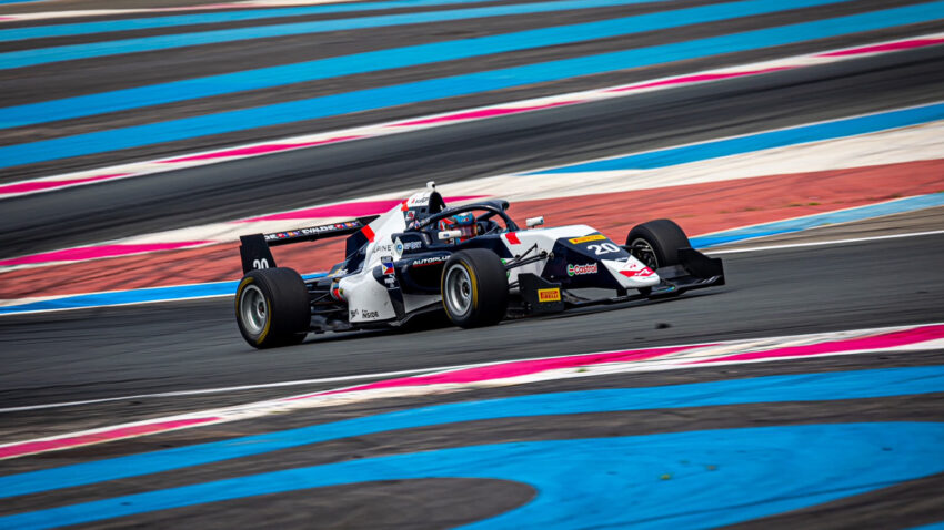 Zach David adds to FRECA points-tally in rain-hit Paul Ricard