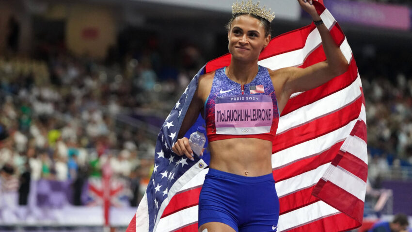 Sydney McLaughlin-Levrone breaks world record to win another Olympic gold in 400m hurdles