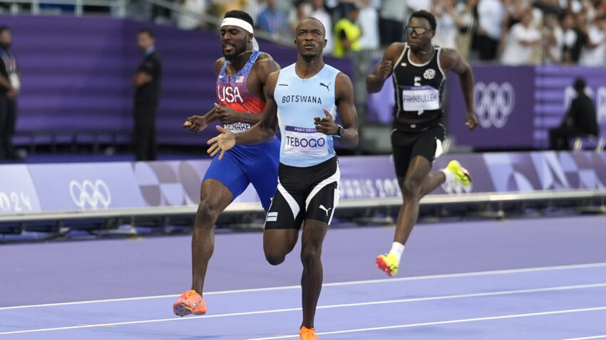 Botswana’s Letsile Tobego runs fifth fastest time ever to clinch Olympic 200m Gold