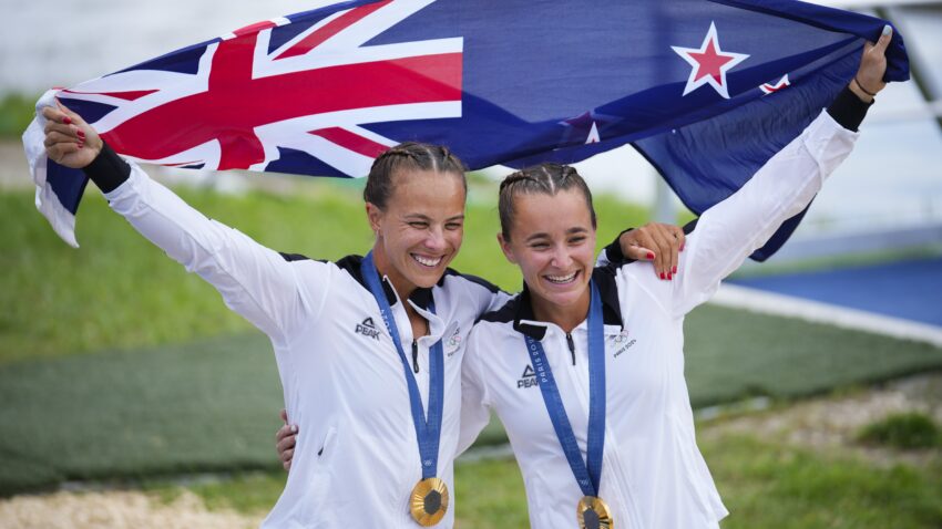Lisa Carrington clinches another Gold for New Zealand in Kayak double race
