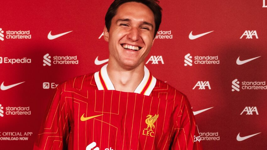 Chiesa is officially Red