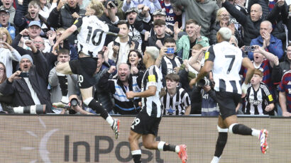 Newcastle smash Palace 5-0 to boost Champions League hopes