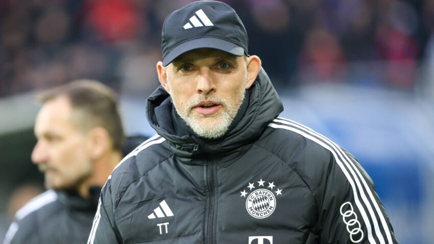 Thomas Tuchel in discussions with the the FA of England