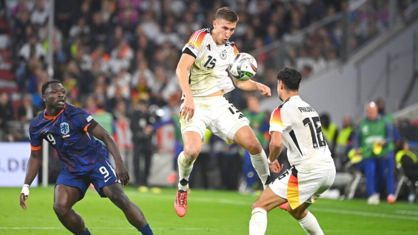 Germany dominates Netherlands