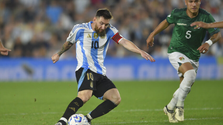 Classical Messi orchestrates Argentina trashing of Bolivia