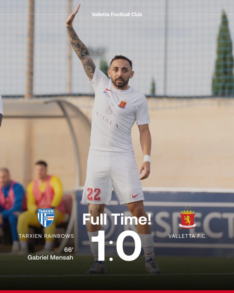 Valletta Suffers Their First Defeat | Maltasport.mt