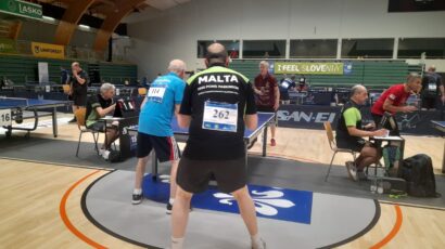 Mixed results for Maltese players at the World Parkinson’s Ping Pong Championships