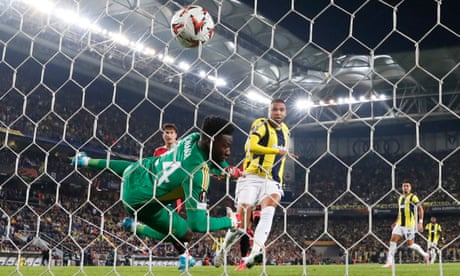 Youssef En-Nesyri Beats André Onana To Equalise For Fenerbahce In Turkey.