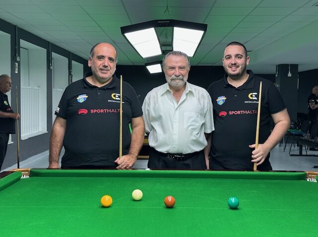 Isaac Borg wins against Ivan Attard in the  Snooker CE Installations Premier 2024/2025