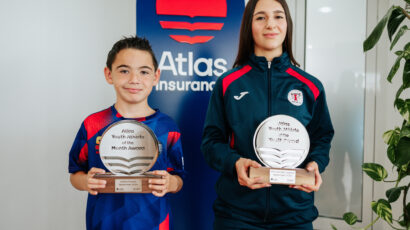 Andrei Fenech and Kim Camilleri Laganà take September’s Atlas Youth Athlete of the Month Award