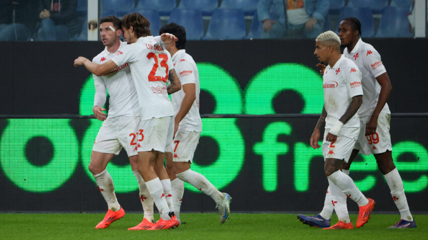Fiorentina win away against Genoa in a tough match