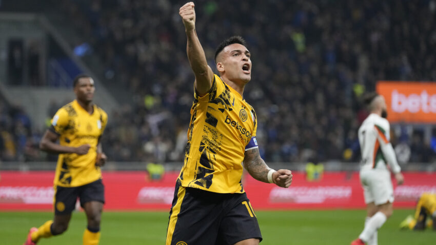 Martinez’s header secures a narrow 1-0 victory for Inter against Venezia