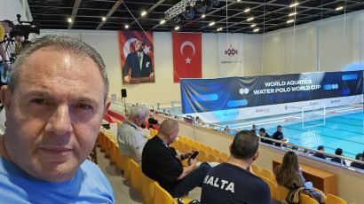 International referee Stefan Licari excels at men’s water polo World Cup in Turkey