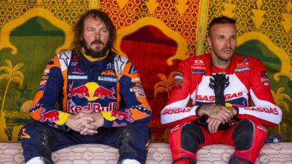Toby Price and Sam Sunderland team up in preparation for the Dakar Rally