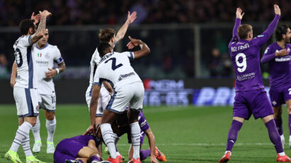 Edoardo Bove returns to the Franchi after health scare