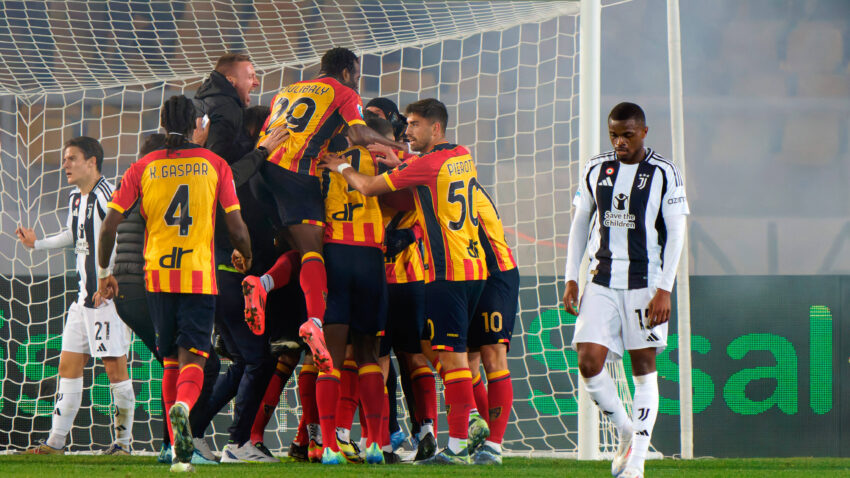 Video: Rebic scores late to earn Lecce a draw against Juventus