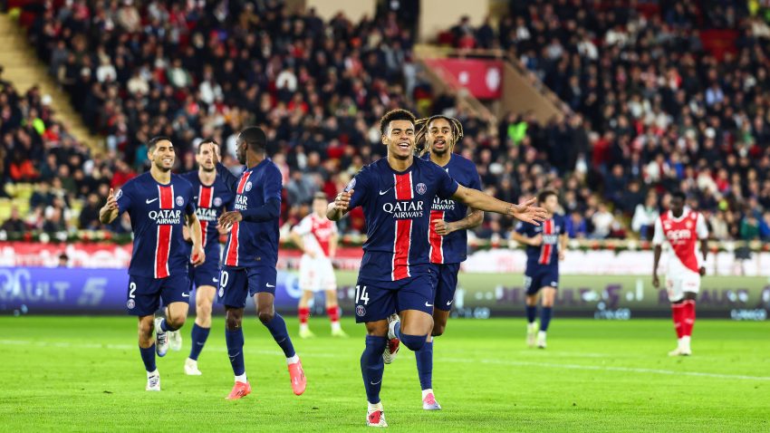 PSG beat Monaco to extend unbeaten run