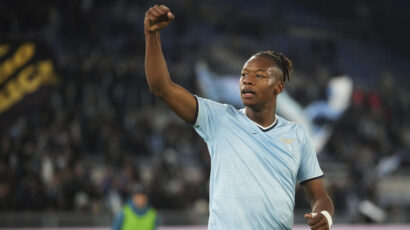 Noslin’s hat-trick send Lazio into the quarter-finals of the Coppa Italia