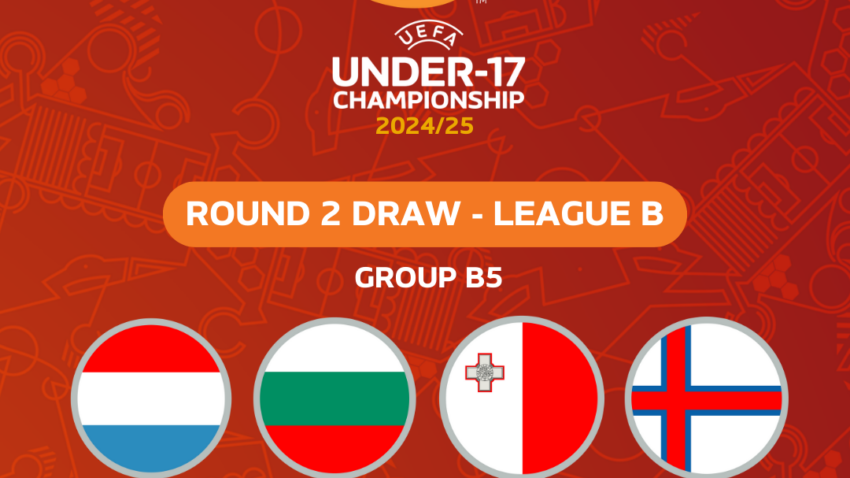 Malta's Under-17 national drawn in Group B5 of League B