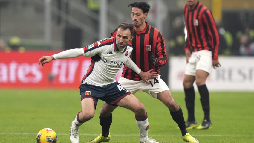 Genoa earn valuable point at San Siro against AC Milan