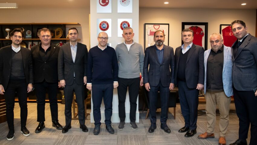 Bjorn Vassallo, flies to Turkiye to meet in person newly elected TFF President Ibrahim Haciosmanoglu.