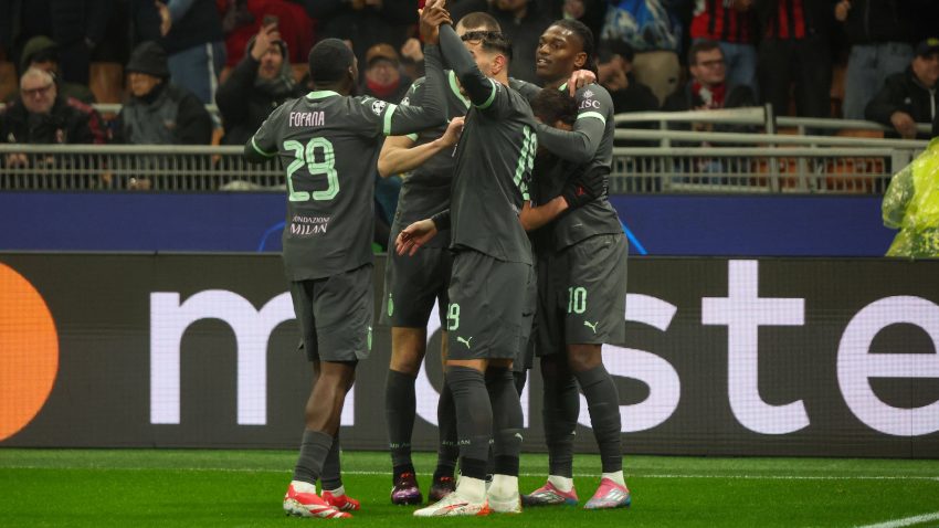 Milan win in San Siro thanks to a Leao goal