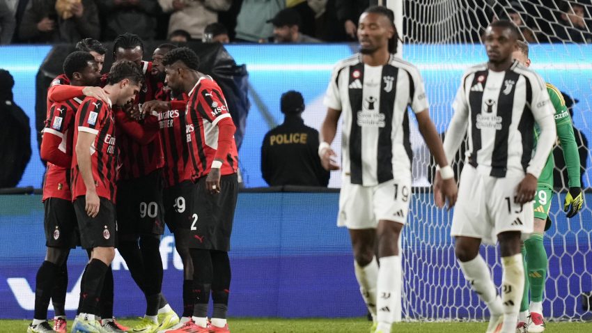Milan beat Juventus to reach Supercoppa Italiana final