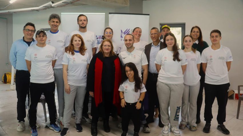 Paralympian inspires Malta’s next generation of visually impaired swimmers