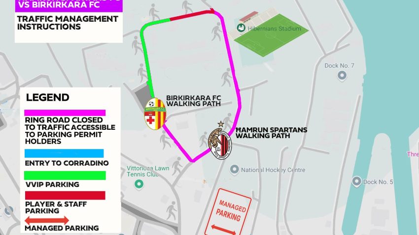 Essential info for the Hamrun Spartans vs Birkirkara match