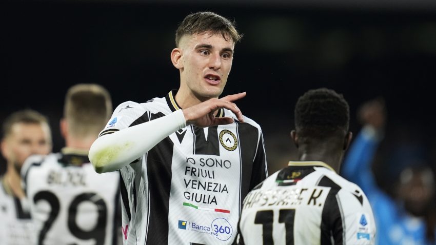 Drama at Udinese as Lucca insists on taking penalty