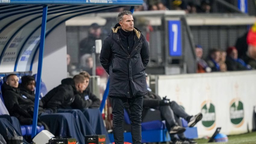 Robin van Persie left fuming after 'scandalous' error from the match officials