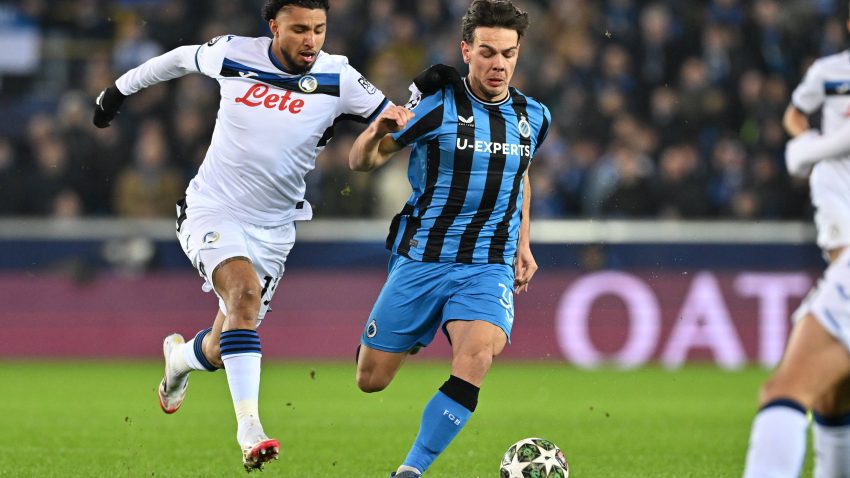 Brugge shock Atalanta to take the win in the first leg