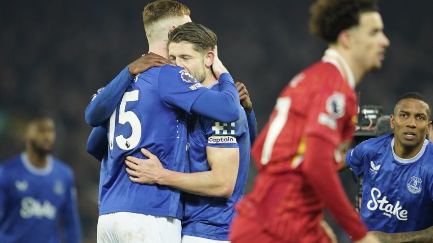 Last Merseyside Derby at Goodison Park ends in mayhem