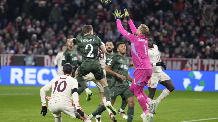 Celtic knocked out in the dying minutes against Bayern Munich