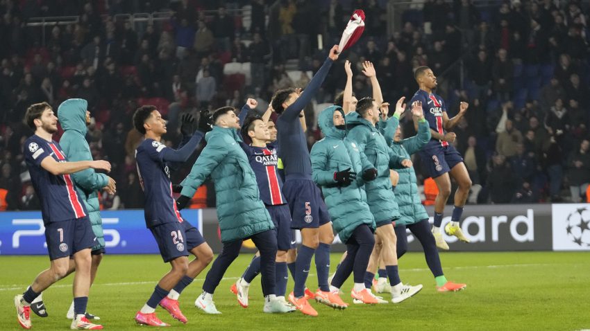 PSG in seventh heaven trashing Brest in one-sided game