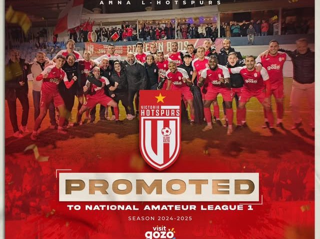 Victoria Hotspurs secure promotion to the National Amateur League 1 in dominant fashion
