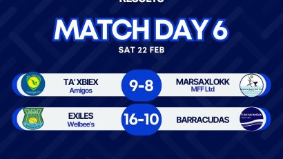 Ta’ Xbiex edge past Marsaxlokk in Match Day 6 of BOV Winter League