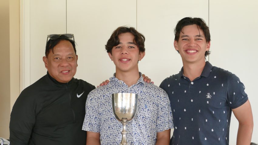 Noah Gratil wins the Takomo Handicap Challenge