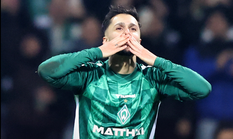 Werder Bremen edge Mainz despite finishing game with nine men