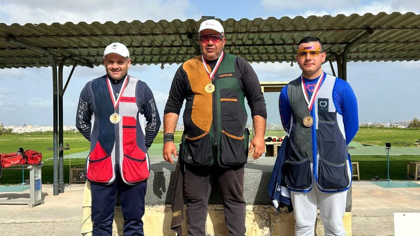 Emmanuel Bugeja wins the QCSC Trap Competition