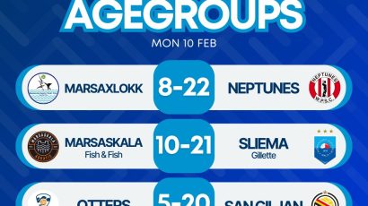 U16 Water Polo roundup – Neptunes, San Giljan and Sliema dominate