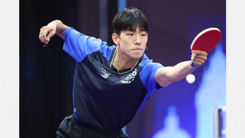 Kim Taehyun qualifies for Singapore Smash