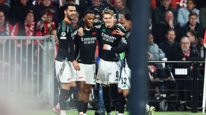 Arsenal in seventh heaven against PSV Eindhoven