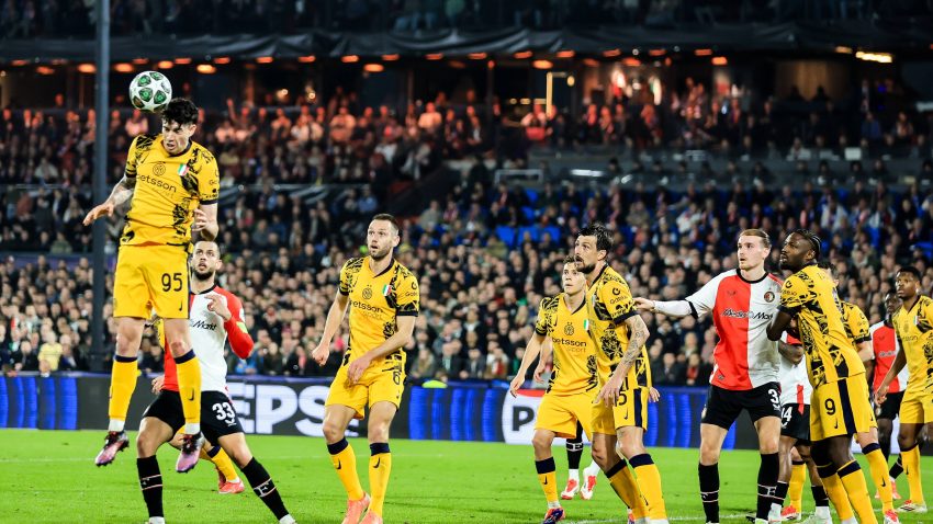 Inter aim to defend lead against Feyenoord in crucial UCL clash