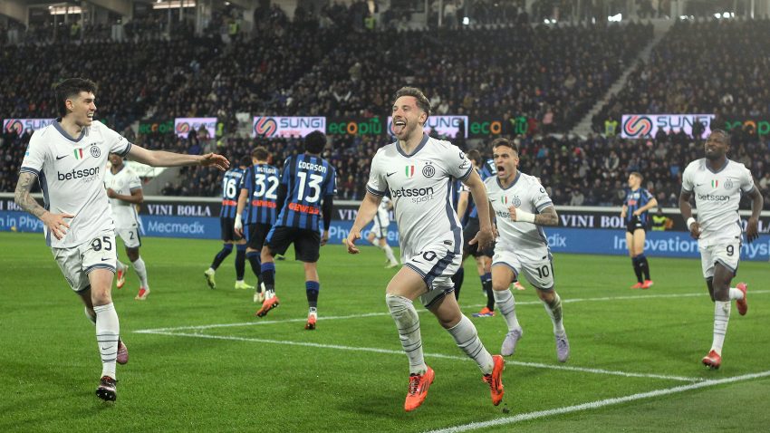 Inter beat Atalanta in Bergamo to increase lead at the top