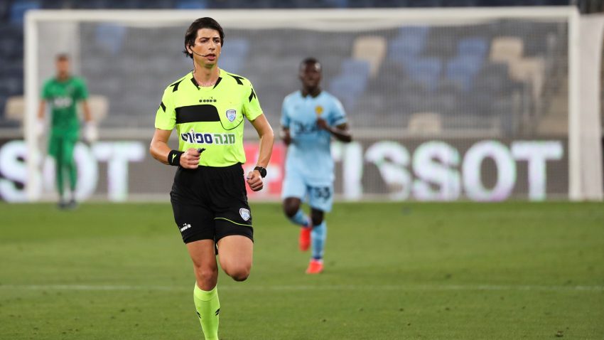 Sapir Berman becomes first Transgender referee to officiate a UEFA match