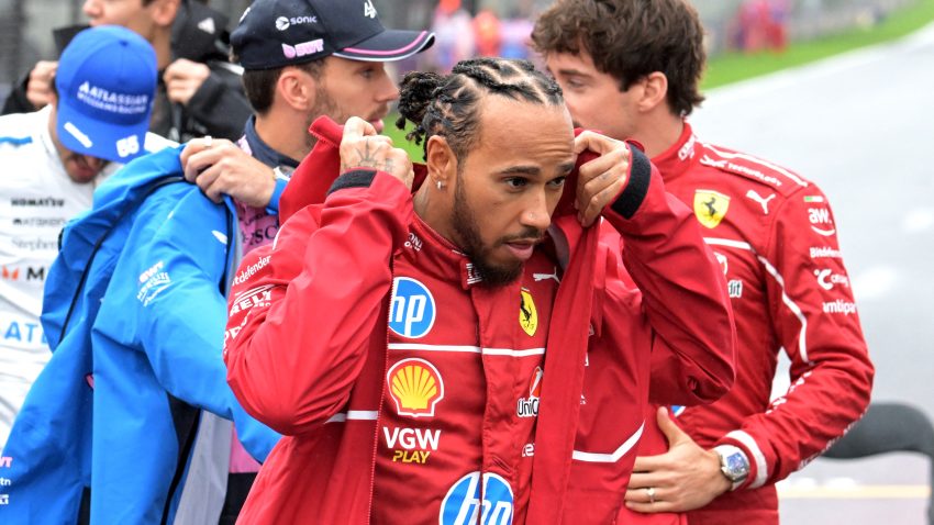 Lewis Hamilton’s Ferrari debut raises tension amid British media criticism