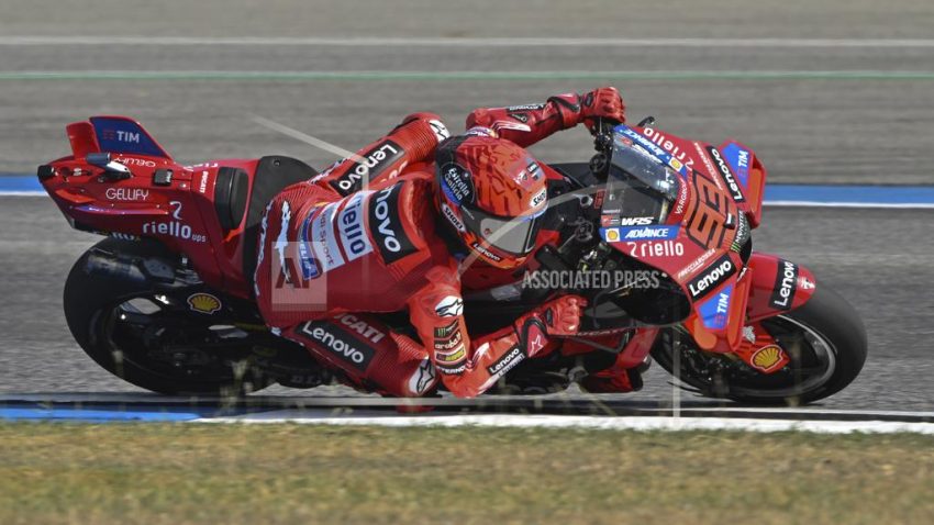 Marc Marquez makes dream Ducati debut with sprint victory at Thai MotoGP