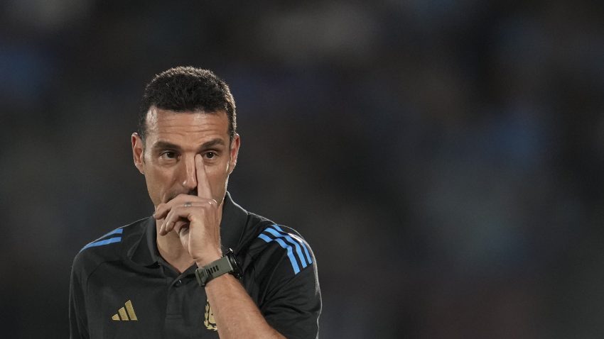 Scaloni praises Argentina's depth after hard-fought win over Uruguay without Messi