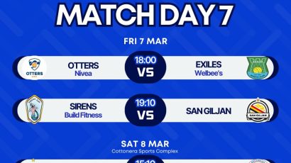 BOV Winter League 2025: Match Day 7 fixtures announced